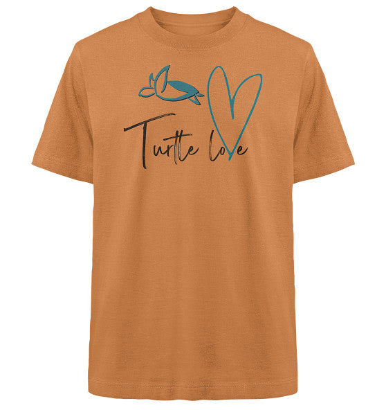 Turtle Love - Edition - Heavy Oversized Organic Shirt