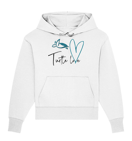 Turtle Love - Edition - Organic Oversize Hoodie