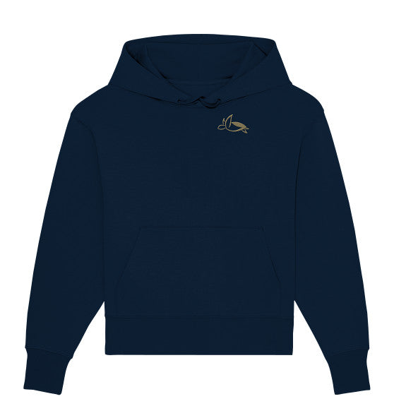 Turtle Elegant Edition - Organic Oversize Hoodie (Stick)