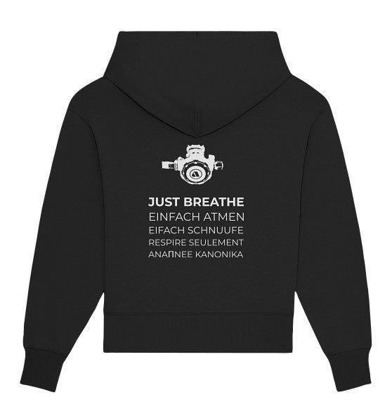 Just Breathe - Organic Oversize Hoodie