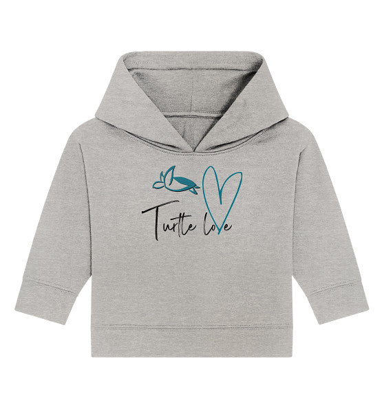 Turtle Love - Edition - Baby Organic Hoodie