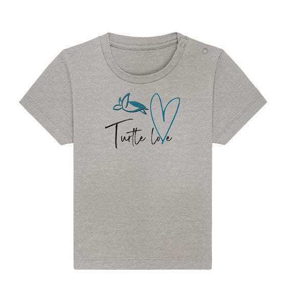 Turtle Love - Edition - Baby Organic Shirt