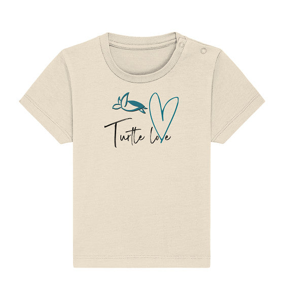 Turtle Love - Edition - Baby Organic Shirt