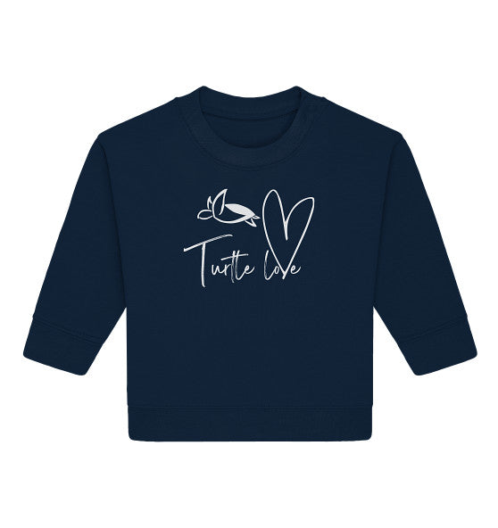 Turtle Love - Edition - Baby Organic Sweatshirt