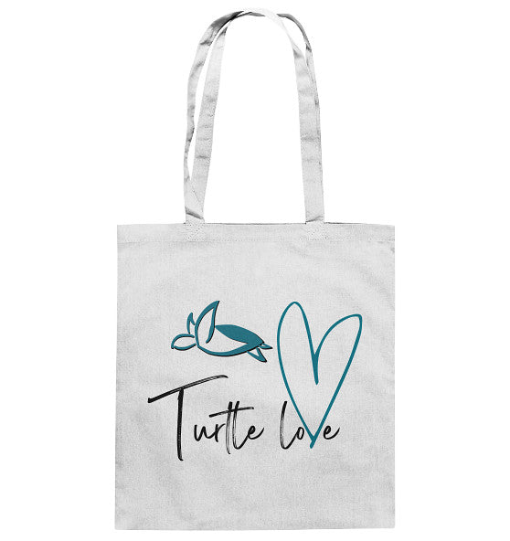 Turtle Love - Edition - Baumwolltasche