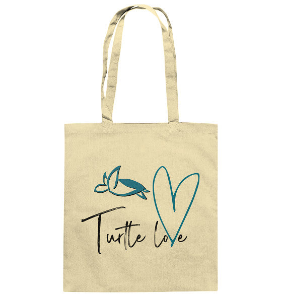 Turtle Love - Edition - Baumwolltasche