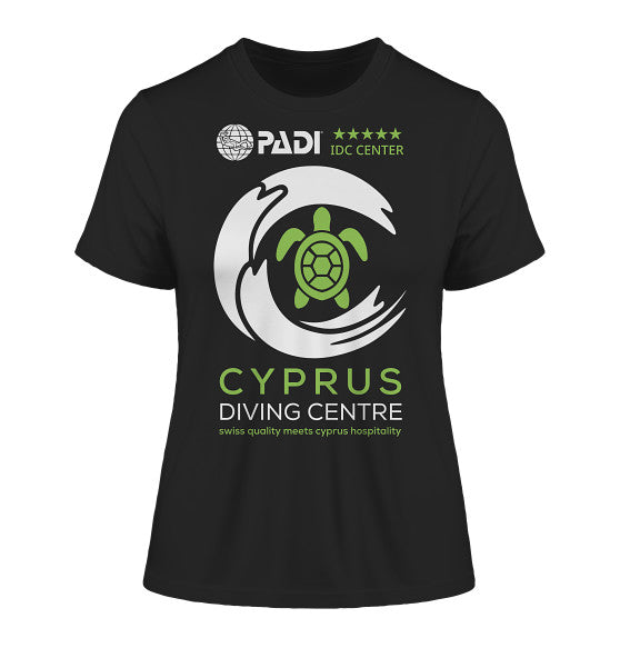 Cyprus Diving Centre - Classic - Fitted Ladies Organic Shirt