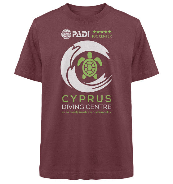 Cyprus Diving Centre - Classic - Heavy Oversized Organic Shirt