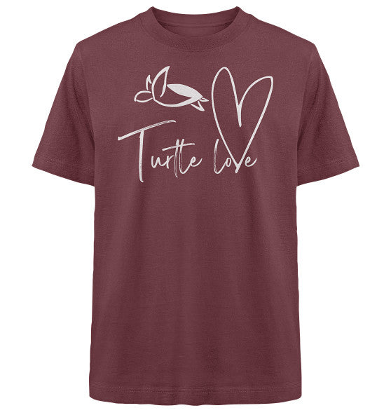 Turtle Love - Edition - Heavy Oversized Organic Shirt