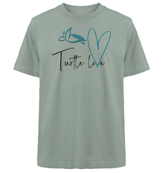 Turtle Love - Edition - Heavy Oversized Organic Shirt