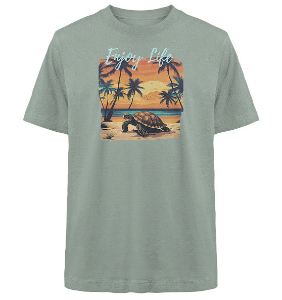 Enjoy Life Edition - Heavy Oversized Organic Shirt