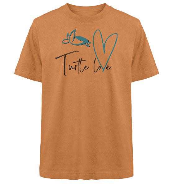 Turtle Love - Edition - Heavy Oversized Organic Shirt