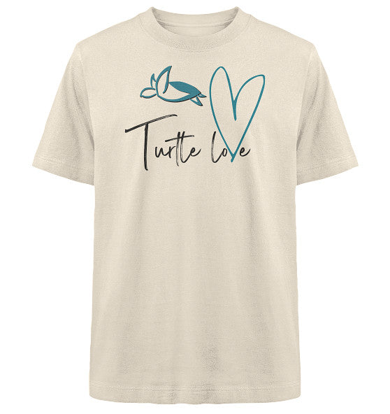 Turtle Love - Edition - Heavy Oversized Organic Shirt