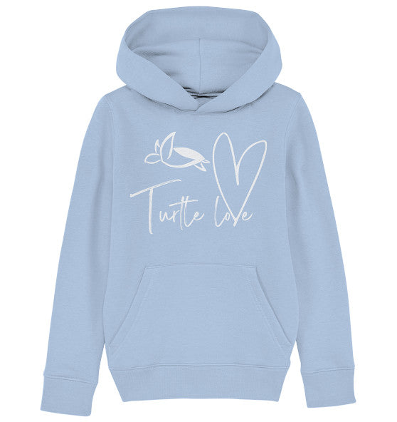 Turtle Love - Edition - Kids Organic Hoodie