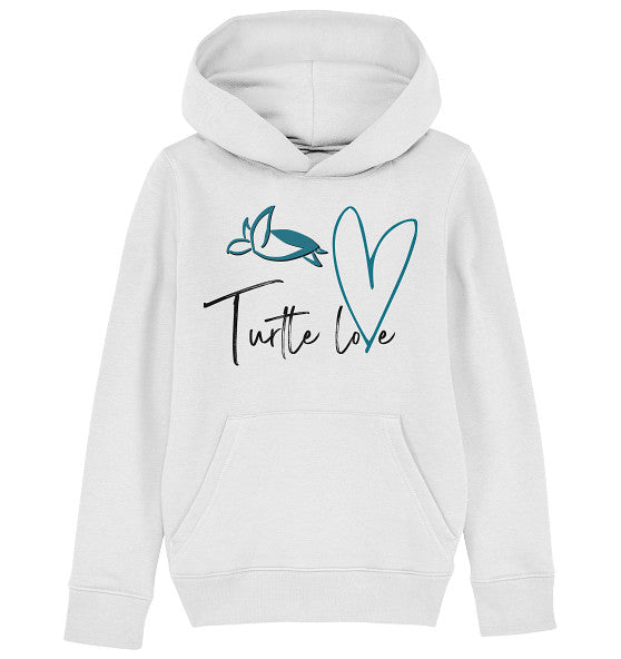 Turtle Love - Edition - Kids Organic Hoodie