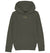 Turtle Elegant - Gold - Kids Organic Hoodie (Embroidery)