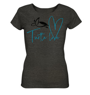 Turtle Love - Ladies Organic Shirt (mottled)