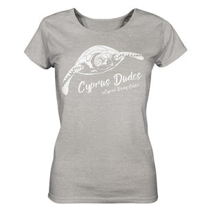 Cyprus Dudes - Ladies Organic Shirt (meliert)