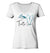 Turtle Love - Edition - Ladies V-Neck Shirt