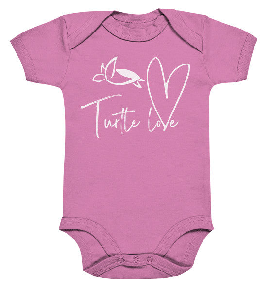 Turtle Love - Edition - Organic Baby Bodysuit