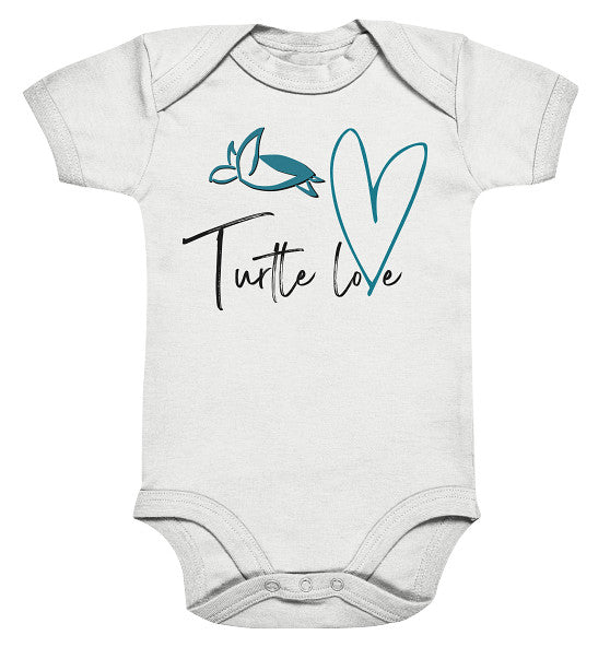 Turtle Love - Edition - Organic Baby Bodysuit