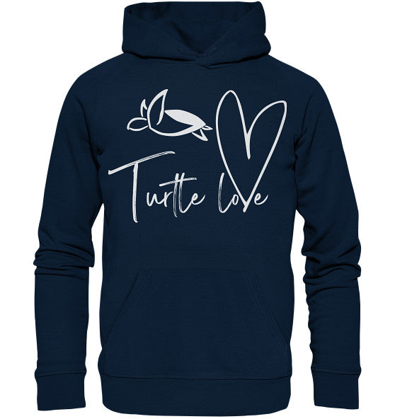 Turtle Love - Edition - Organic Basic Hoodie