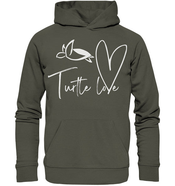 Turtle Love - Edition - Organic Basic Hoodie