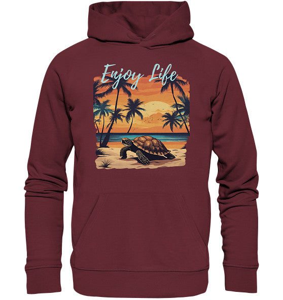 Enjoy Life Edition - Organic Basic Hoodie