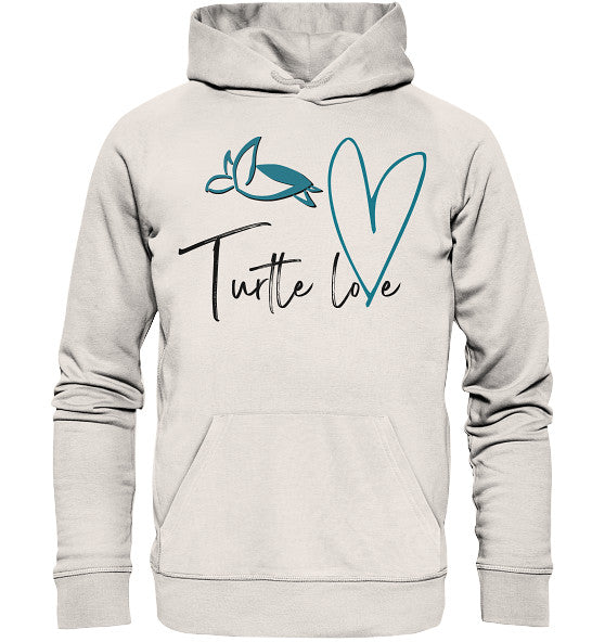 Turtle Love - Edition - Organic Basic Hoodie