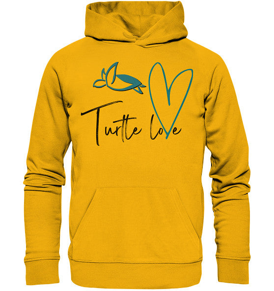 Turtle Love - Edition - Organic Basic Hoodie