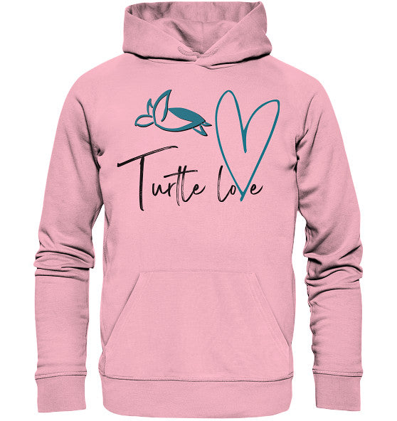 Turtle Love - Edition - Organic Basic Hoodie