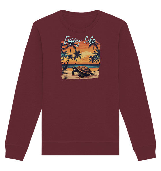 Enjoy Life Edition - Organic Basic Unisex Sweatshirt