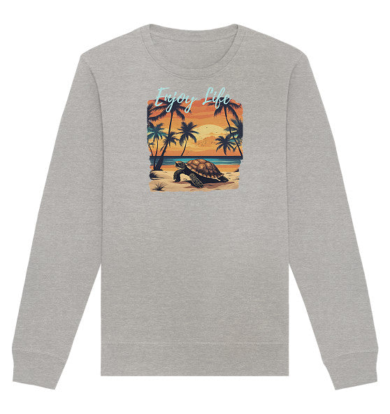 Enjoy Life Edition - Organic Basic Unisex Sweatshirt