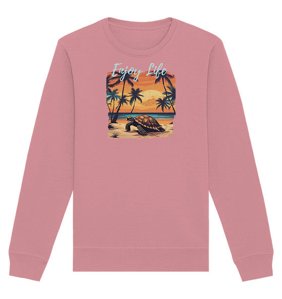 Enjoy Life Edition - Organic Basic Unisex Sweatshirt