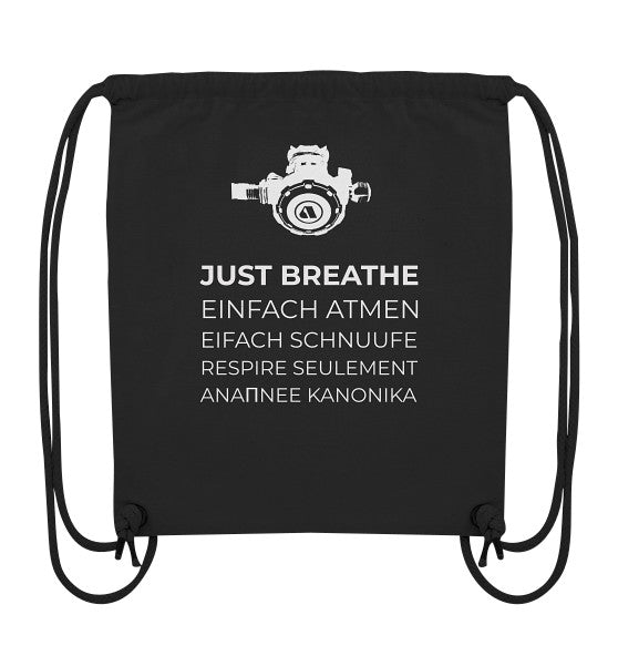 Just Breathe - Organic Gym Bag
