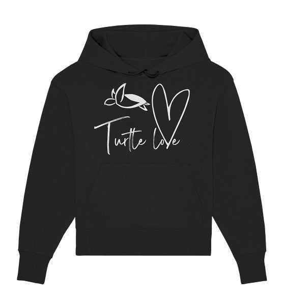 Turtle Love - Edition - Organic Oversized Hoodie