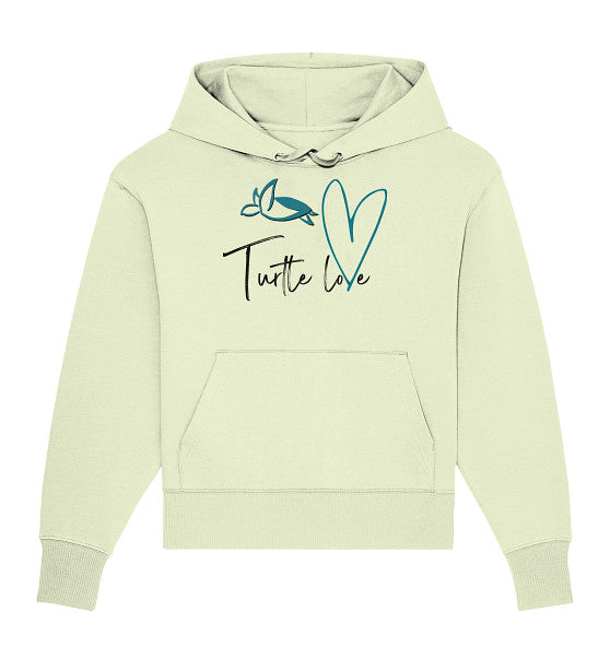 Turtle Love - Edition - Organic Oversized Hoodie