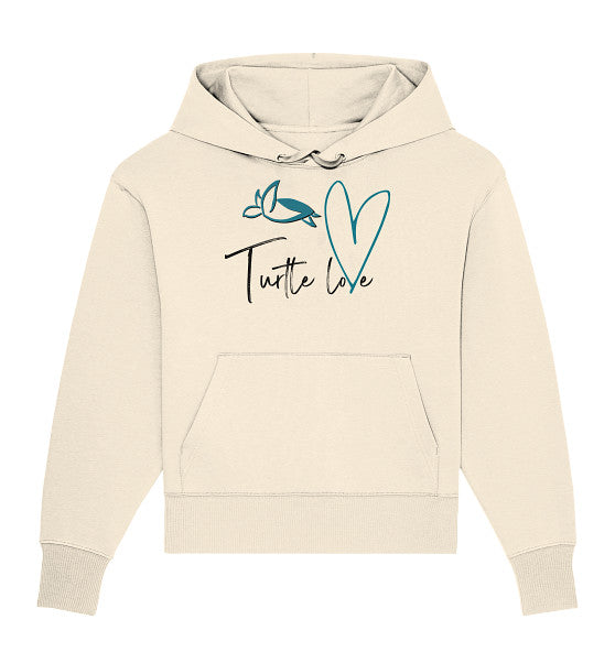 Turtle Love - Edition - Organic Oversized Hoodie