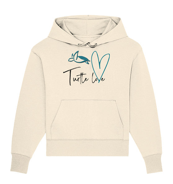 Turtle Love - Edition - Organic Oversize Hoodie