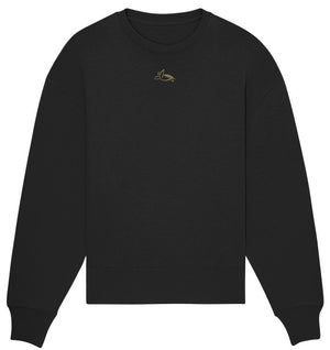 Elegant-Gold - Organic Oversize Sweatshirt (Stick)