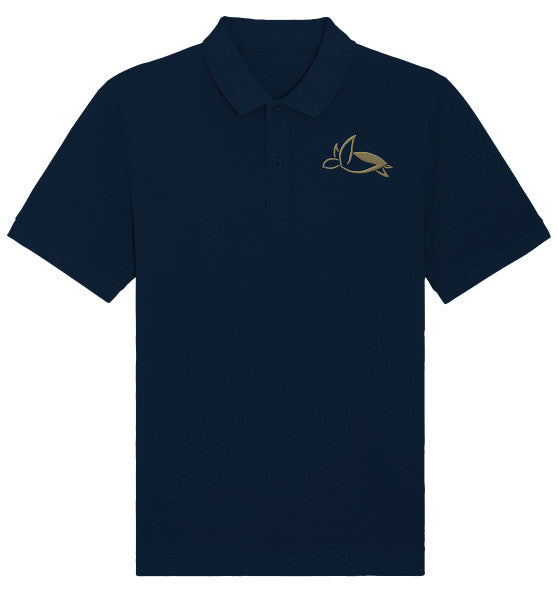 Turtle Elegant Edition - Organic Polo Shirt (Embroidery)