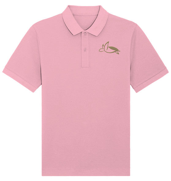 herlipto Embroidery Polo Sweatshirt ピンク herlipto Embroidery Polo Sweatshirt