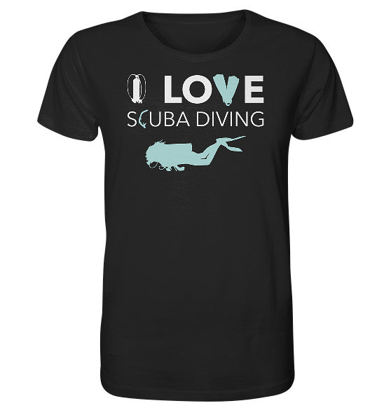 I LOVE SCUBA DIVING - Organic Shirt