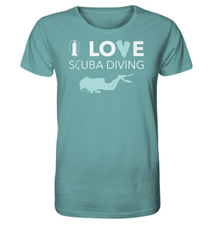 I LOVE SCUBA DIVING - Organic Shirt