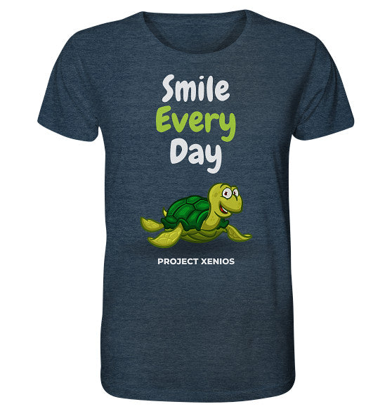Smile - Collection - Organic Shirt (meliert)