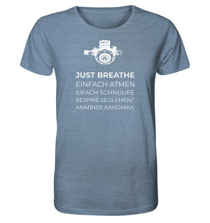 Just Breathe - Organic Shirt (meliert)