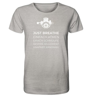 Just Breathe - Organic Shirt (meliert)