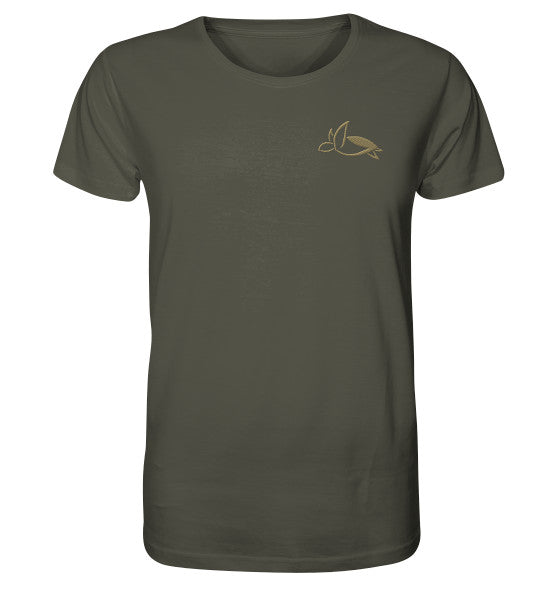 Turtle Elegant Edition - Organic Shirt (Embroidery)