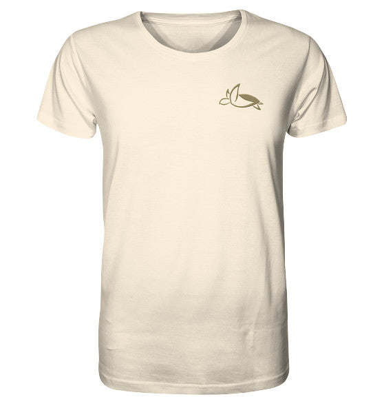 Turtle Elegant Edition - Organic Shirt (Embroidery)
