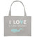 I LOVE SCUBA DIVING - Organic shopping bag